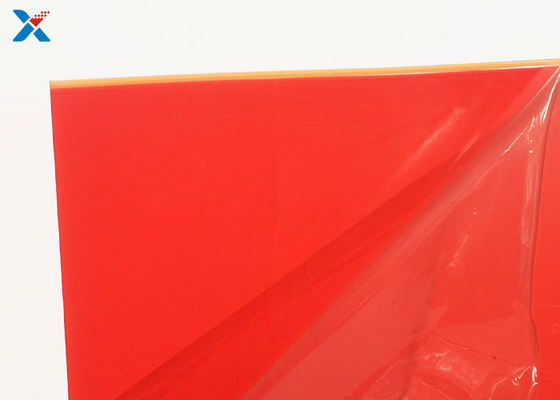 kaufen Verdrängtes rotes Acrylblatt Casted 2mm mit doppelter polierter Oberfläche online manufacture