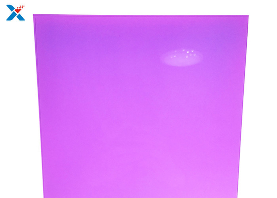 kaufen Lichtdurchlässige purpurrote Dichte der Plexiglas-Farbkunststoffplatte-1.2g/cm3 online manufacture