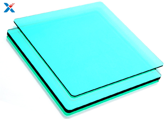 2mm täfelt blaues Polycarbonats-Dach PC Plastikgewächshaus-Blätter