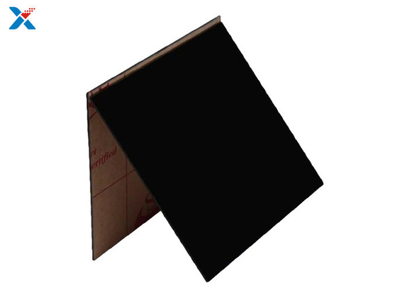 Schwarzes Lech-1mm bereiftes Kunststoffplatte-Plexiglas-Brett schnitt zurecht