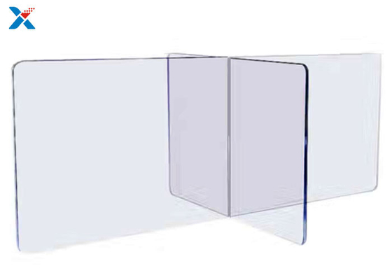Kassierer-Schutzbarrieren Klare Acrylplatten für Hustenschutz