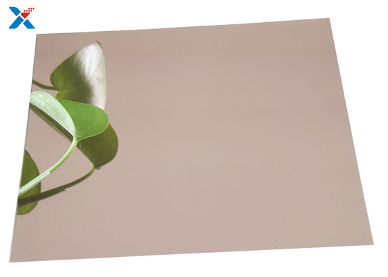 schnitt Acrylblatt des spiegel-8x4 große Rose Gold Perspex Board zurecht